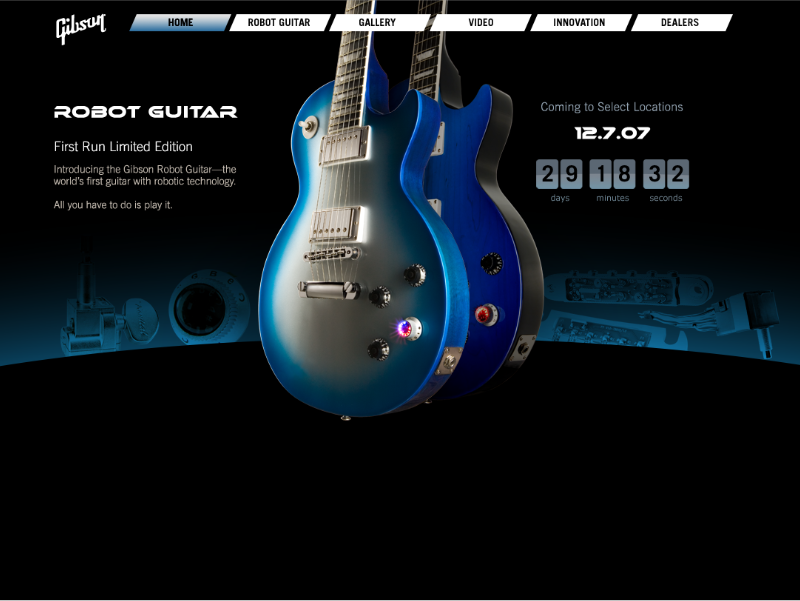 Gibson robot guitar