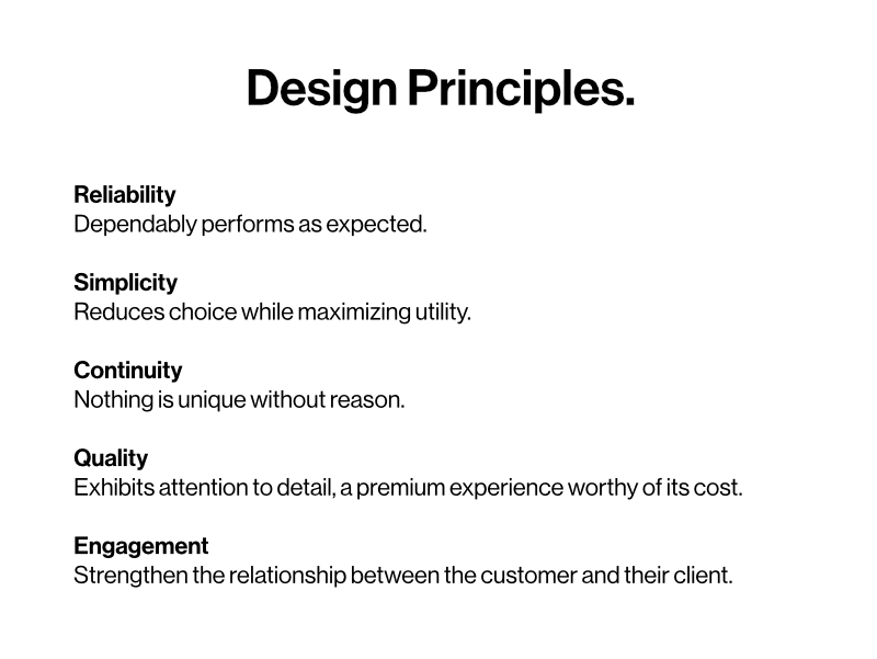 Nudge design principles